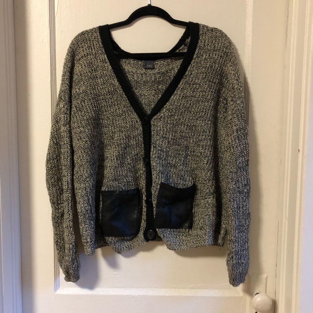 Black and White Cardigan